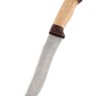 Разделочный нож "Клык" (сталь ЭИ-107) в ножнах и сумке, Златоуст